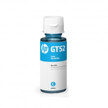 Botella HP GT52 Tinta Original Color Cyan - Envío Gratuito
