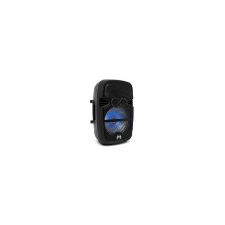 Bafle Master 8 Luces LED Negro Recargable 4.1 - Envío Gratuito