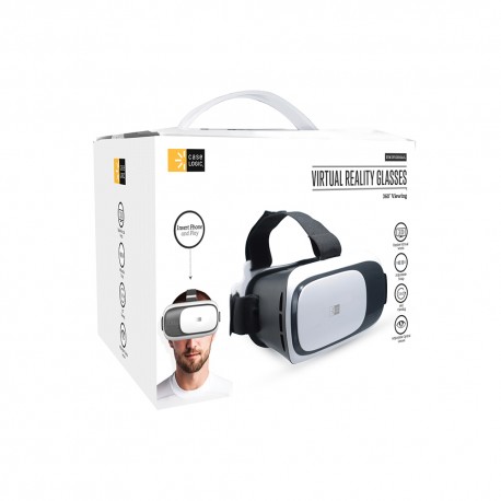Lentes Realidad Virtual Case Logic 3D Universal Blanco - Envío Gratuito