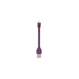 Cable Case Logic Corto Lightning iPhone 6 Morado - Envío Gratuito