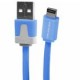 Cable Lightning 3.2 USB Flat Azul - Envío Gratuito