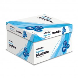 Caja Papel Officemax MaxBrite Oficio 5,000 Hojas - Envío Gratuito
