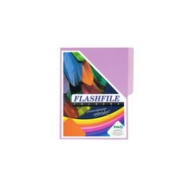 Folder Flashfile Bitono Carta lila c/10 - Envío Gratuito