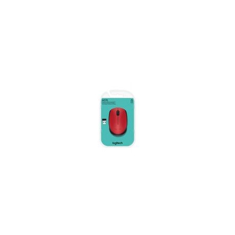 Mouse Logitech M170 Inalambrico Rojo - Envío Gratuito