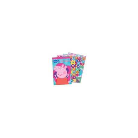 BLOCK STICKERS PEPPA PIG - Envío Gratuito