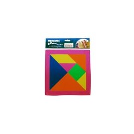 TANGRAM DE FOAMY LA PRINCIPAL 16X16 CMS 1 JUEGO - Envío Gratuito