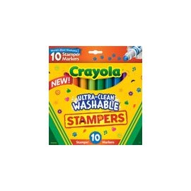 Marcadores con puntas de sello 10pzas Crayola - Envío Gratuito