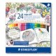 Colores Staedtler 24 piezas - Envío Gratuito