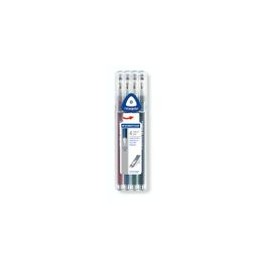 BOLIGRAFOS TRIPLUS MED COL 4PZ - Envío Gratuito