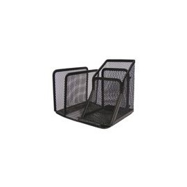 ORGANIZADOR DE ESCRITORIO NEGRO MALLA 14.5X13X13CM OMX - Envío Gratuito