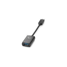 Adaptador HP de USB-C a USB 3.0 Negro - Envío Gratuito