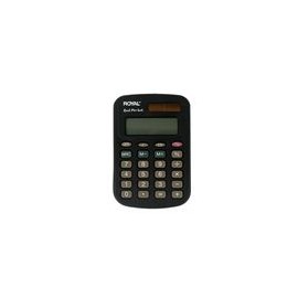 Calculadora Royal 8D Bolsillo C00222 Negra - Envío Gratuito