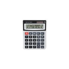 Calculadora Sentry Escritorio 12D Plata - Envío Gratuito