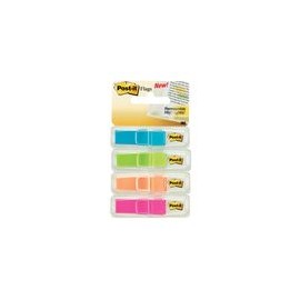 MINI BANDERITAS POST-IT COLORES TROPICALES 140PZS - Envío Gratuito