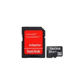 Micro SD Sandisk 32GB Clase 4 - Envío Gratuito