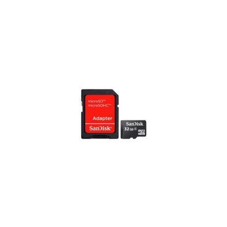 Micro SD Sandisk 32GB Clase 4 - Envío Gratuito