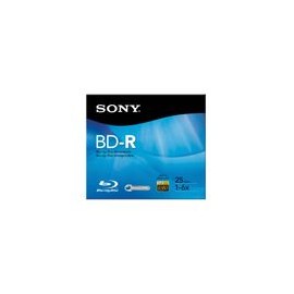 Bluray BD-R Sony 25GB 6X Individual - Envío Gratuito