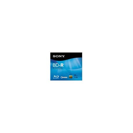 Bluray BD-R Sony 25GB 6X Individual - Envío Gratuito