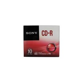 CD-R Sony 700MB 80min 4X Campana 25pk - Envío Gratuito