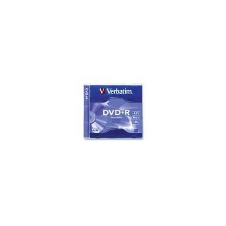 DVD R Verbatim 4.7GB 120min Individual - Envío Gratuito