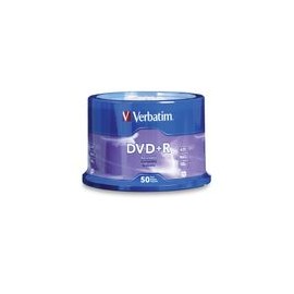 DVD R Verbatim 4 7GB 120MIN 50Pk - Envío Gratuito