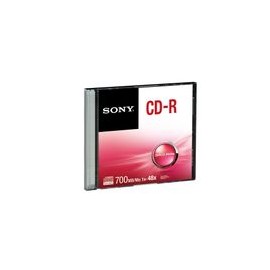CD-R Sony 700MB 80min 48X Individual - Envío Gratuito